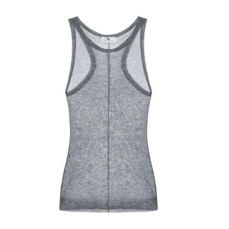 Elisabetta Franchi Dames, Tops, Grijs, Maat: S Wol