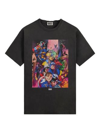 Kith T-shirt Heroes vs. Street Fighter Vintage Marvel vs. Capcom - Nero