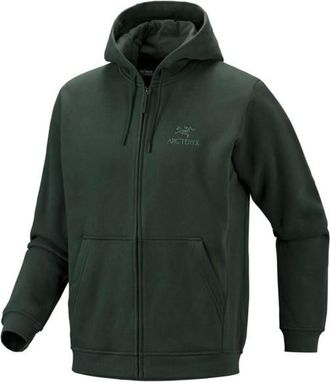 Arc'teryx Emblem Fleece Full-Zip Hoody Fleecejacke f&uuml;r Herren | schwarz