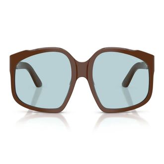 Miu Miu Sunglasses Mua07 S 24 D20 R Chocolate/Light Blue Women