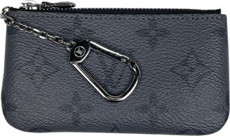 Louis Vuitton Monogram Eclipse Black Noir Monogram Eclipse Coin Purse/Coin Case (Pre-Owned)