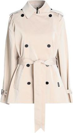 Karl Lagerfeld COATED COTTON SHORT TRENCH