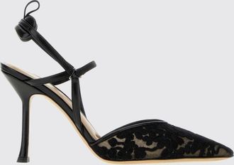 Fendi Slingback Very Colibr&igrave; in pizzo ricamato con tacco alto e punta a mandorla