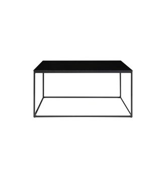 Moloo Mesa de centro negra de 90x60 cm