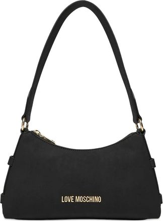 Love Moschino Borsa a spalla con logo - Nero