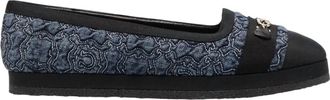 Ferragamo Womens Gancini Galore Slippers In Blue