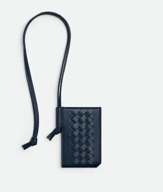 Bottega Veneta Intrecciato Piccolo Badge Holder - Bottega Veneta