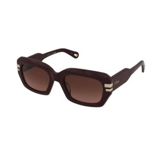 Chlo&eacute; Gradient Sunglasses - unisex - Chlo&eacute; - Sunglasses - Red - 53 MM - Accessories