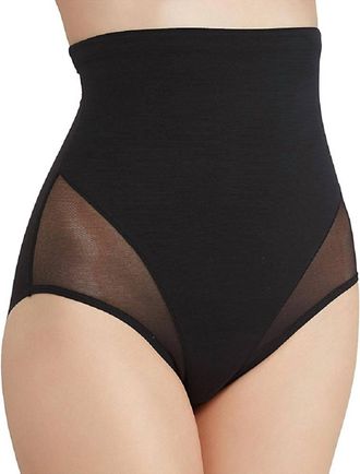 TC Fine Intimates Firm Control High-Waist Shaping Brief In Black