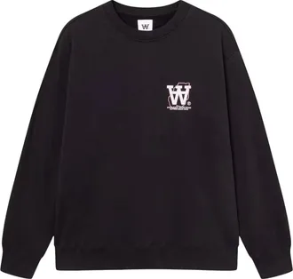 Wood Wood Hombre, Sudaderas, Negro, Talla: S