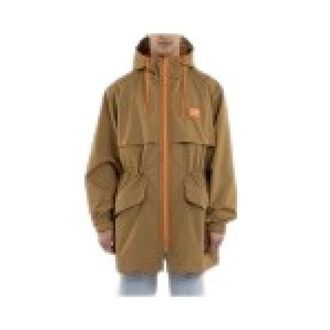 Dr&ocirc;le de Monsieur Parka Cortavientos Slogan - Jackets - Hombre - Marr&oacute;n - S