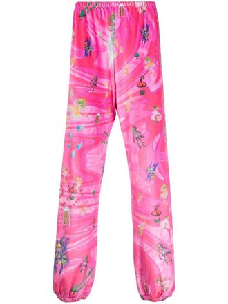 Liberal Youth Ministry Broek met grafische print - Roze