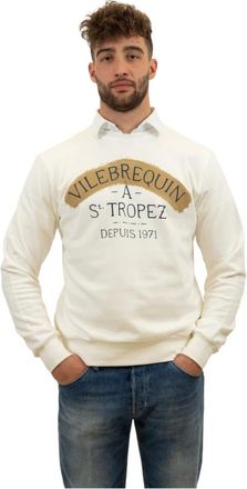 Vilebrequin Hombre, Sudaderas, Blanco, Talla: M