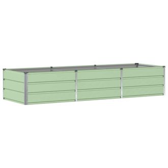 vidaXL Jardinera Verde 240 X 80 X 45 Cm Acero Vidaxl