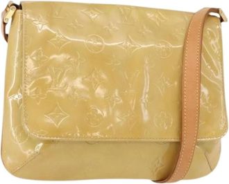 Louis Vuitton Pre-owned Cross Body Bags, female, Beige, Size: ONE SIZE Pre-owned Vintage Canvas Cross Body Bag