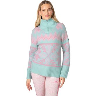 Kari Traa Amelia Knit Sweater - Womens in Wave at Nordstrom, Size X-Small