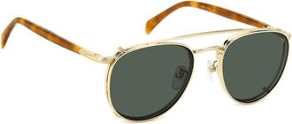 Eyewear by David Beckham Authentieke Clip-On Bril met Top Service - unisex - Zonnebrillen - Geel - 52 MM - Accessoires
