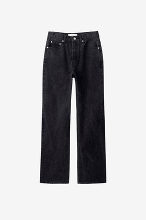 Dunst Ausgestellte Jeans aus Baumwolldenim