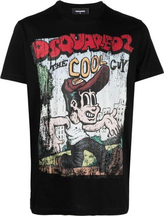 Dsquared2 Cigarette jersey T-shirt - men - Cotton - S - Black