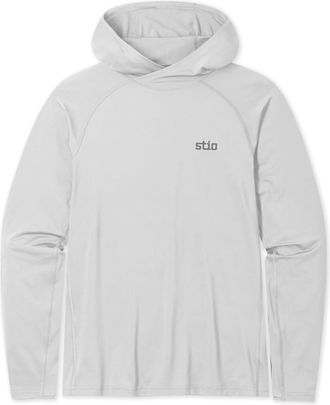 Stio | Mens Hylas Hooded Pullover, Size Extra Extra Extra Large in Quiet Grey
