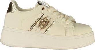 Laura Biagiotti Beige Polyurethaan Dames Sneaker