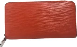 Louis Vuitton Tweedehands leren portemonnees - Dames - Vintage Accessoires - Oranje - ONE Size - Vintage