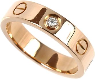 Cartier Pink Gold (18K) Band Ring (Pre-Owned)