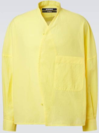 Jacquemus Berlingot cotton-blend polo shirt