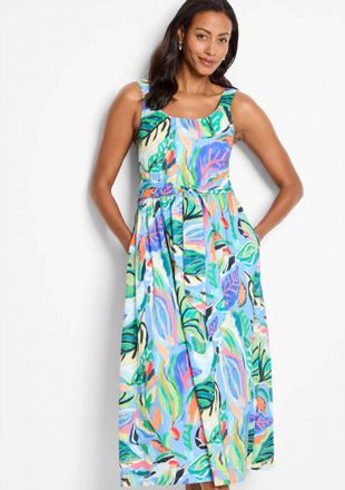 Nic+Zoe Sophie Midi Dress In Island Beat