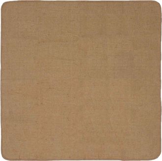 vidaXL Alfombra De &Aacute;rea Marr&oacute;n Claro 120 X 120 Cm Yute Vidaxl