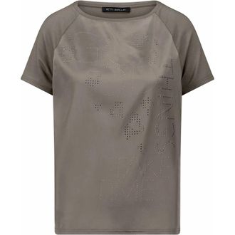 Betty Barclay T-shirt met korte mouwen - Dames - Tops - Grijs - Maat: XL