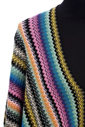 Missoni Multicolor Wool Women Poncho Clothing