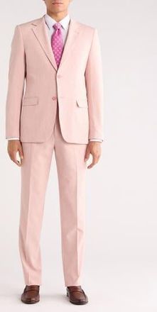 Zanetti Trim Fit Suit in Pink at Nordstrom Rack, Size 38Short