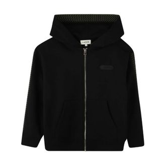 Lanvin Sweatshirts - male - Lanvin - Kids Sweatshirts - Black - 8 Y - Kids