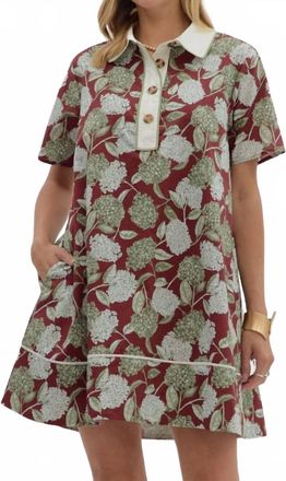 Entro Pulled Tight Dress In Multi