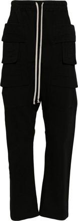 Rick Owens Jumbo Bela drop-crotch trousers - men - Cotton - L - Black