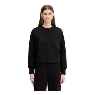 A|X Armani Exchange Crewneck Sweatshirt - Dames - Sweatshirts - Zwart - L - Katoen - Hoodies & sweatvesten