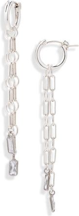 CHILD OF WILD Layla Linear Chain Earrings in Silver at Nordstrom
