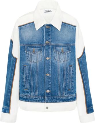 Jean Paul Gaultier button-fastening jacket - Blue