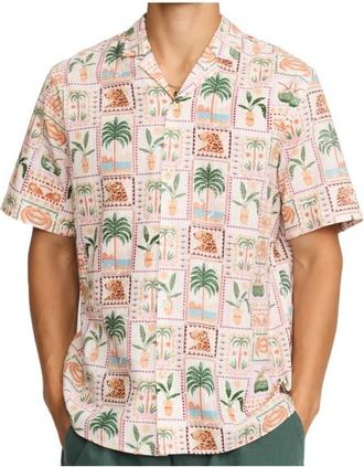 Revolution Cuban Shirt Prints S/S Hemd f&uuml;r Herren | bunt