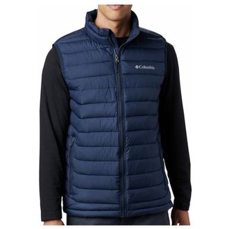 Columbia Powder Lite II Vest Kunstfasergilet f&uuml;r Herren | blau