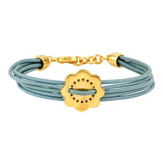 ASHA Womens Maya Bracelet In Sky Blue