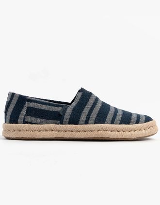 Toms Mens TOMS ALPARGATA ROPE 2.0 Mens Espadrille Navy - Blue - Size: 10