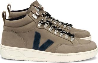 Veja V-10 Leather - Dames - Sneakers - Groen - 37 EU - Leer - Schoenen