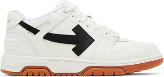 Off-white Mens Out of Office Trainers in White Cotton - Size UK 10