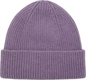 Le Bonnet Muts - Dames - Hoeden - Paars - ONE Size - Wol - Accessoires