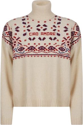 Giada Benincasa Jersey de cuello alto Soho - Knitwear - Mujer - Blanco - XS