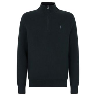 Polo Ralph Lauren Maglione con zip e collo alto - - Sweatshirts & Hoodies - Uomo - Nero - S