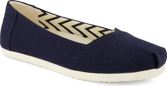 Toms Alpargata Ballet Flat in Navy at Nordstrom, Size 5.5