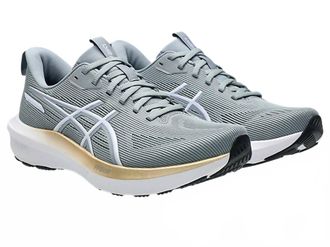Asics Womens Gt-1000 14 Running Shoes In Gravel White